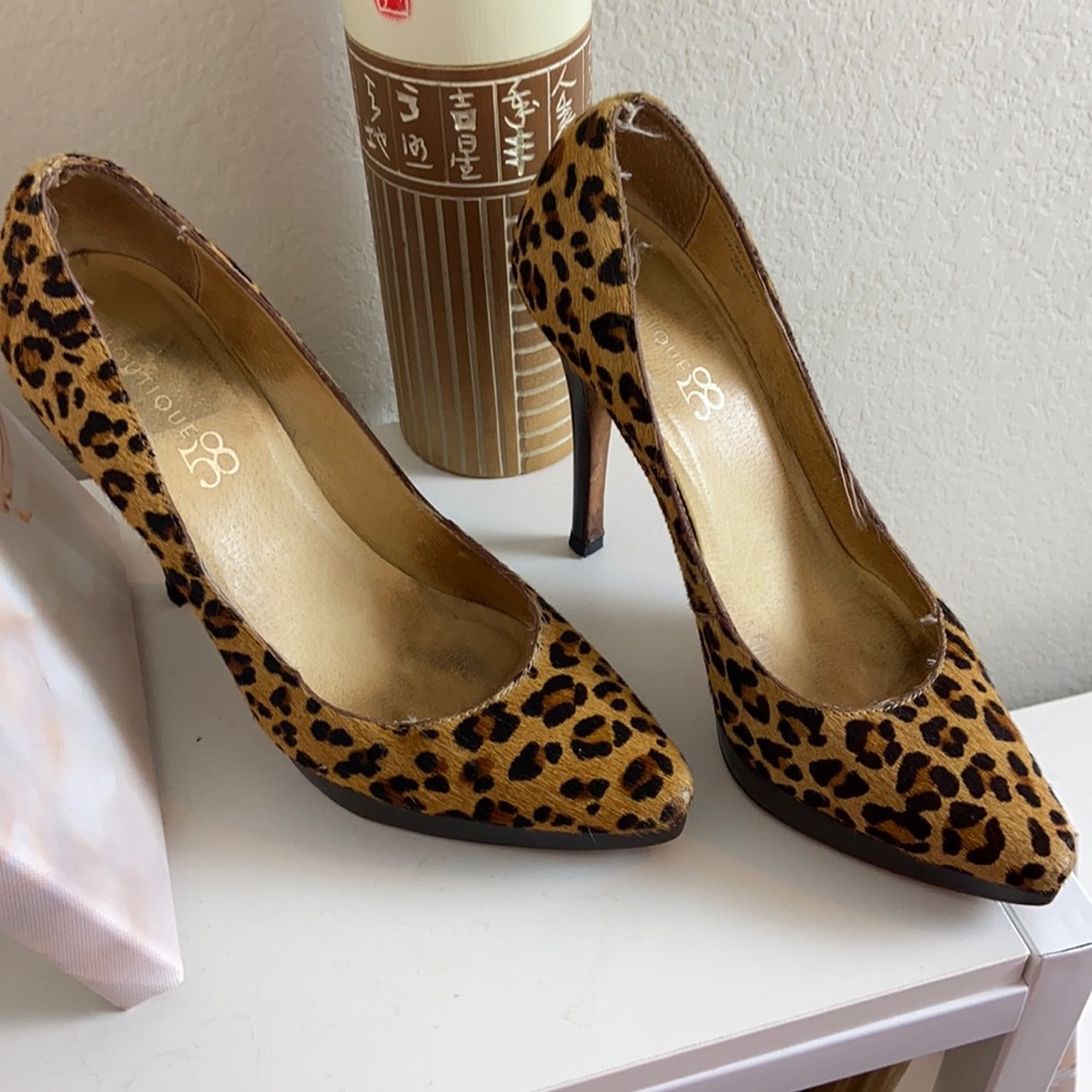 Cheetah Print Pumps